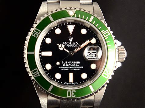 Valutazione Rolex Submariner ghiera verde 